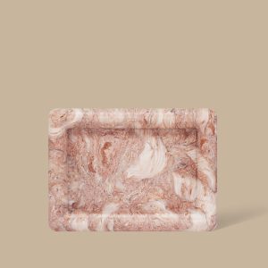 hrd-0004-1 Fossil Pink Decorative Tray