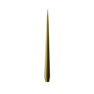 Olive Taper Candle