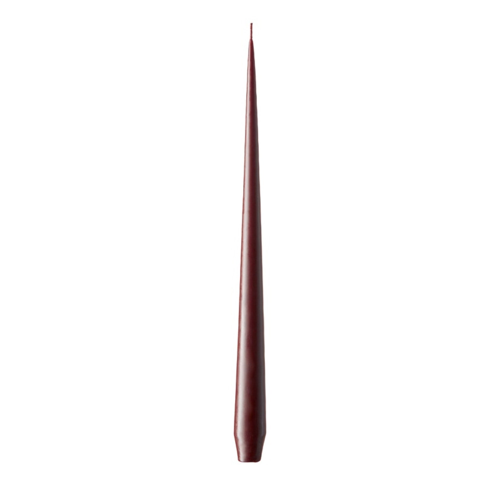 Aubergine Taper Candle