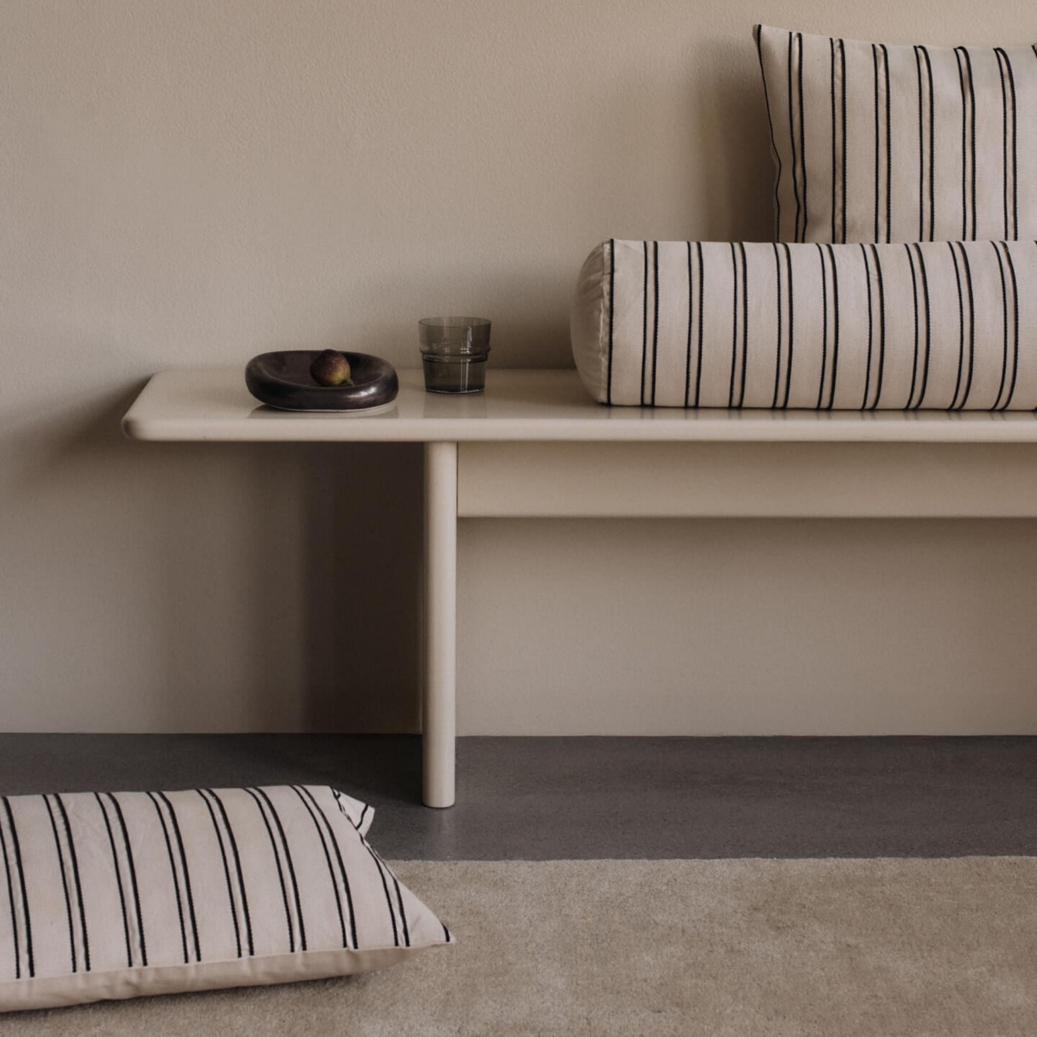 Off-White Decorative Cushion - Image 3