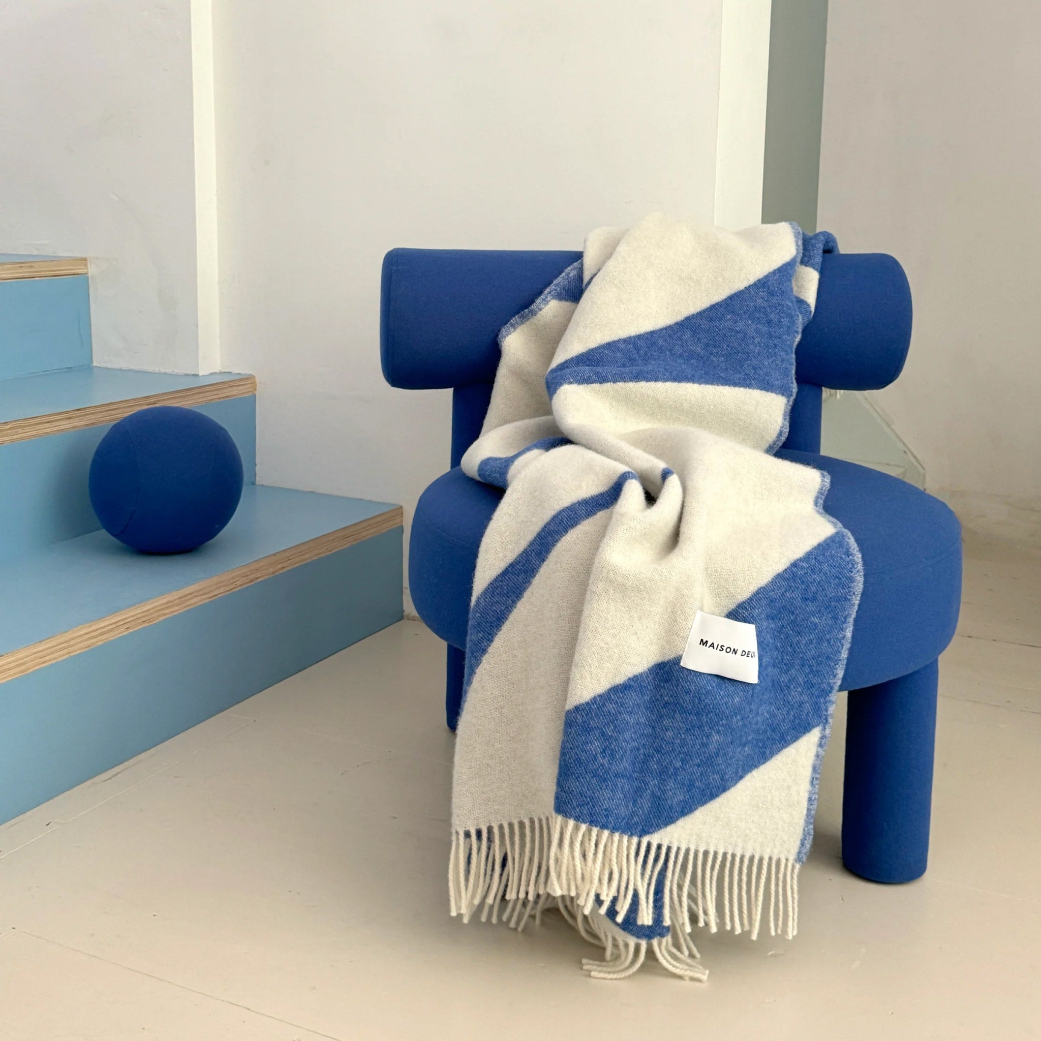 Blue Throw Blanket - Image 2