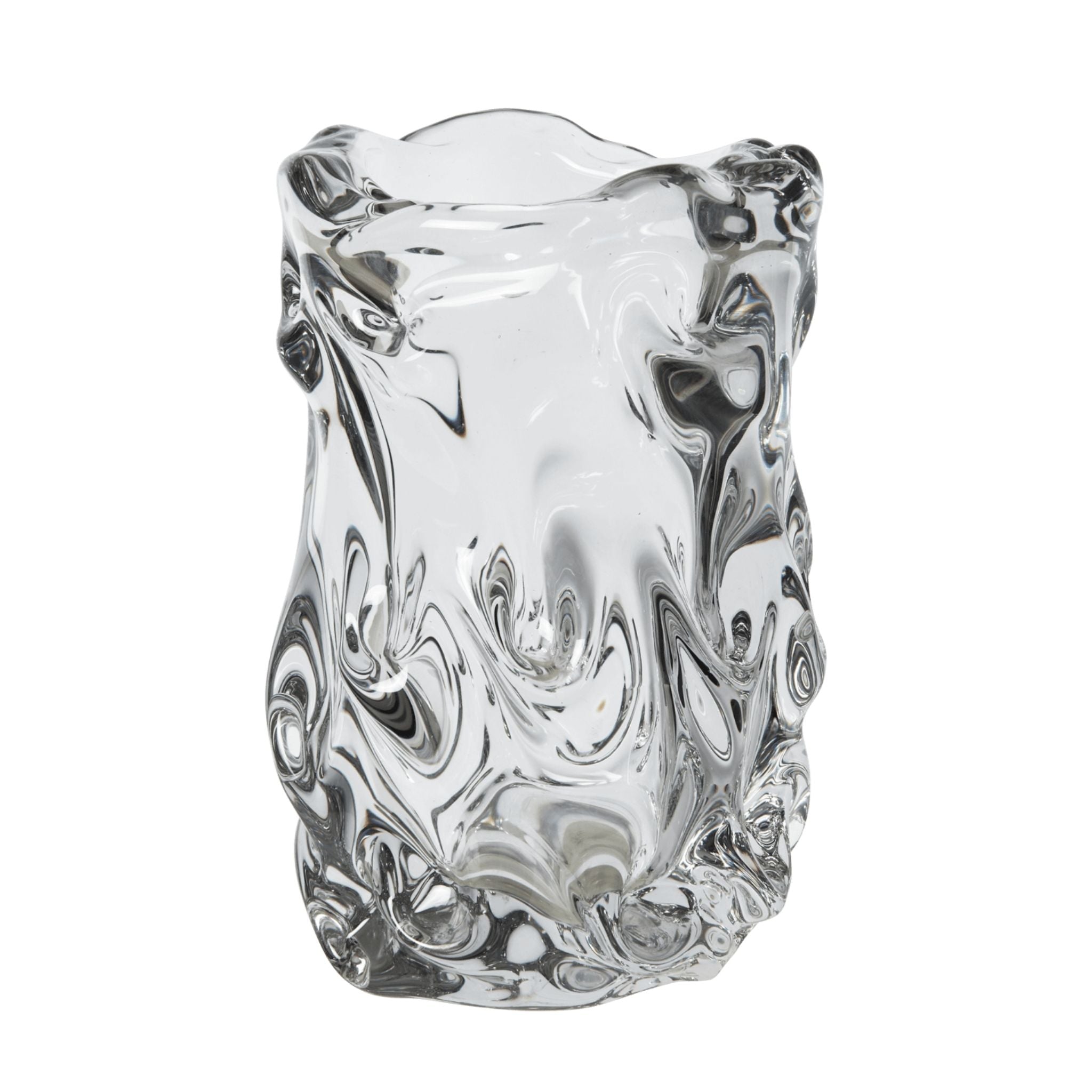 Clear Decorative Vase H24CM